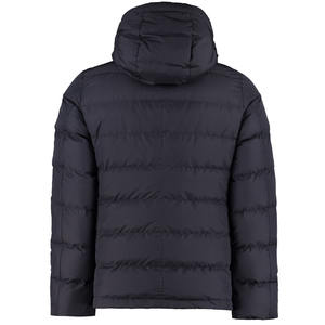 Essentials Veste matelassée à capuche ultralégère à manches longues et à fermeture éclair pour homme, imperméable et compressible, résistante à l'eau - Product Image 2