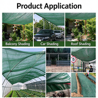 Rouleau de filet d'ombrage en HDPE stabilisé aux UV, filet d'ombrage à bande plate pour serres, agriculture, pépinières, jardins et protection des plantes agricoles