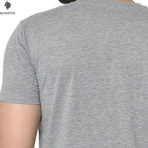 T-shirts personnalisés de haute qualité 220 grammes 100% coton pour hommes Super large épaule Streetwear mode sonnerie impression DTG hommes - Product Image 3