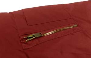 แจ็กเก็ตบอมเบอร์สำหรับผู้ชายผ้าไนลอนโพลีเอสเตอร์คอตั้งปักลาย100% กระเป๋าด้านหน้ามีซิปงานตามสั่ง - Product Image 6