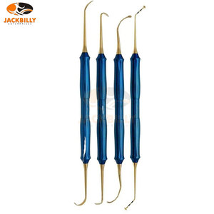 Jackbilly ชุดเครื่องมือผ่าตัดที่มีประสิทธิภาพชุดเครื่องมือทันตกรรมไซนัส4ชิ้นได้รับการรับรองจาก CE - Product Image 6