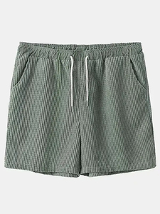 New Fashion <b>Men</b> Custom <b>Shirt</b> and Shorts Set <b>Corduroy</b> <b>Men</b> Summer High Quality Two Piece Short Set Reasonable Price OEM Service - Product Image 6