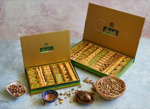 Halva Baklava กระเป๋าพิสตาชิโอขนาดใหญ่มีหลายแบบ750gm ขนมขนาดเล็กแบบใหม่ขายดี - Product Image 6