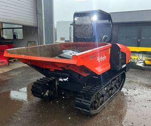 Mini-dumper chenillé diesel avec benne basculante hydraulique, moteur Kubota, chargeur compact pour chantier, haute capacité de charge - Product Image 4