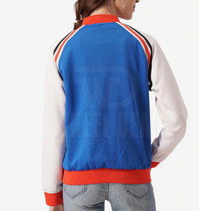 Blouson aviateur pour femmes de haute qualité du fabricant OEM couleur unie conception personnalisée coton rembourrage taille XL hiver imprimé Technique - Product Image 4