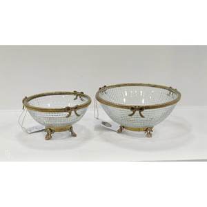 Latest Brass & <b>Glass</b> candy <b>Bowl</b> for Home, Hotel, Restaurant Tabletop Dinnerware Brass Antique Fruits <b>Serving</b> <b>Bowl</b> - Product Image 6