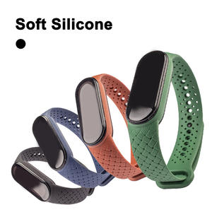 Pack de 5 correas negras de silicona para MI Band 5/6/7 - Product Image 2