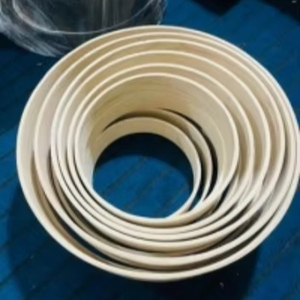 Durable <b>Wooden</b> Craft Rings <b>Set</b> Multi-Size Hoops for Handmade Projects - Product Image 2