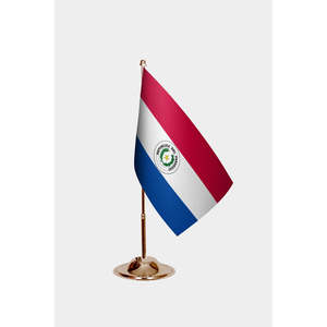 Drapeaux de bureau du Paraguay imprimés numériquement - Graphiques de haute qualité - Product Image 2