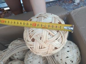 Artesanías decorativas hechas a mano Bola de ratán de Vietnam exportador al por mayor Bola de ratán pedidos a granel precio competitivo mejor proveedor - Product Image 5