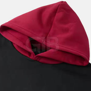 Sweat à capuche décontracté en coton 100% respirant, coupe ample, design personnalisé de haute qualité, respectueux de l'environnement, pour l'automne - Product Image 3