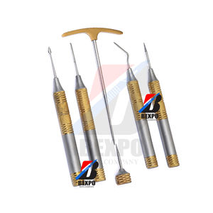 Kit de tornillo de extracción de raíz Dental periotomo Flexible elevadores de lujo 6 uds instrumentos periodontales - Product Image 2