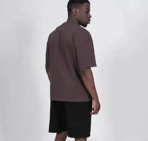 Venta al por mayor 100% algodón camiseta personalizada tela fina transpirable estampado cuello redondo Jersey lona con diseño en blanco logotipo frontal - Product Image 1