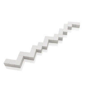 FSC legno gioco mentale cubi magici in borsa di tela - Product Image 3
