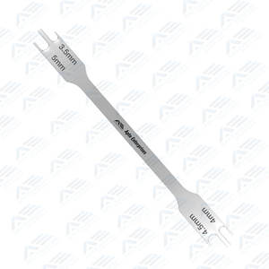 <b>Height</b> <b>Gauge</b> Dental Equipments Dental Instruments Medic Instruments Adjusting Dental Orthodontic <b>Gauge</b> Medic Instruments Bracket - Product Image 4