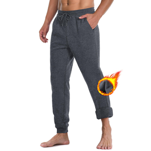 Haute qualité broderie Logo hommes couleur unie lâche respirant droit décontracté sport pantalon hommes pantalon droit incurvé rayé - Product Image 1