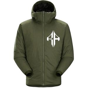 เสื้อแจ็คเก็ตขนเป็ดสำหรับทุกเพศวัสดุโพลีเอสเตอร์/ ไนลอนพิมพ์ลายตามสั่ง - Product Image 3