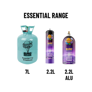 Cilindro de gas de helio desechable pequeño de alta presión de 13L, acero de primera calidad fabricado en Europa - Product Image 6