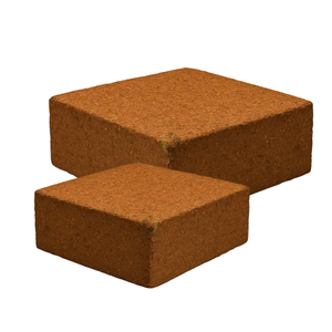 Tourbe de coco de haute qualité, faible EC, brique de tourbe de coco pour les professionnels de la culture et les pépinières, faible EC, fibre de coco lavée, mélange de fibres de coco organiques - Product Image 1