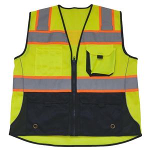 Gran oferta, chaleco de seguridad reflectante, ropa de trabajo de punto con diseño de Color a la moda, ropa reflectante - Product Image 3