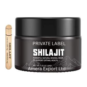 Private Label <b>Himalayan</b> <b>Shilajit</b> Resin 100 Percent Pure Natural Black Shiny Stone OEM Bulk Supplier from India - Product Image 1