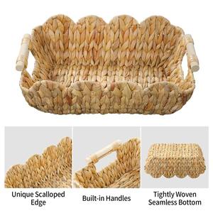 Panier de rangement en jacinthe d'eau, panier de rangement fait à la main, vente en gros, écologique, fabriqué au Vietnam - Product Image 6