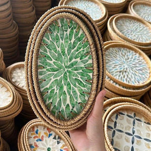 Luxury Customized Mother of Pearl Inlay Tray for Breakfast Coffee Table <b>Vanity</b> Decor Ms.May - Product Image 1