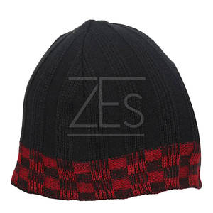 Pakistán hizo último estilo Beanie sombreros sólido Color liso logotipo personalizado adulto Jacquard Beanie sombreros - Product Image 2