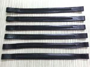 Superventas marca ADEEFA hecha a mano de alta calidad 10MM cuero negro brida Browband para caballos múltiples formas tamaños fábrica - Product Image 5