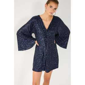 Vestido Mini con Lentejuelas - Product Image 1