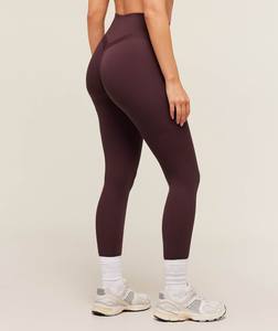 Leggings de Yoga Marrones de Cintura Alta para Mujer, Ropa Deportiva Elástica para Entrenamiento, Fitness, Running, Control de Abdomen, Nuevos Leggings de Gimnasio - Product Image 2