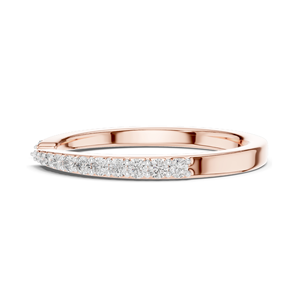 Bague pour femme en diamant de culture 0,232 CT Or 18 carats, 14 carats, 10 carats et argent 925 Options or rose, or jaune, or blanc VVS-VS EF - Product Image 4