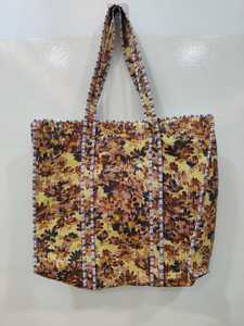 Bolsa de Mano Grande de Lujo Hecha a Mano con Estampado de Bloques de Algodón, Bolsa de Hombro Acolchada con Cremallera, Bolsa de Compras, Bolsa de Regalo - Product Image 3