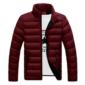Veste polaire d'hiver pour hommes personnalisée en gros Manteau à capuche rembourré en toile de haute qualité avec un design à la mode - Product Image 4