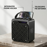 Haut-parleur portable LN-9066BT, basses puissantes, haut-parleur sans fil, batterie 8800 mAh, haut-parleur de fête en plein air, vente en gros, très populaire en Afrique