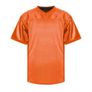 Dernier modèle de maillot d'entraînement de football américain pour hommes vintage en maille spandex polyester avec logo d'équipe personnalisé pour enfants - Product Image 1