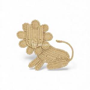 Decoración de Pared Bohemia Hecha a Mano, Arte Tejido Natural para Cuarto de Bebé, Habitación Infantil, Decoración del Hogar, de Vietnam - Product Image 1