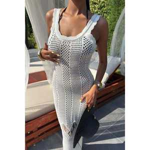 Robe en dentelle Romina à queue de poisson 2762, parfaite comme cache-maillot de bain chic pour femme - Product Image 6