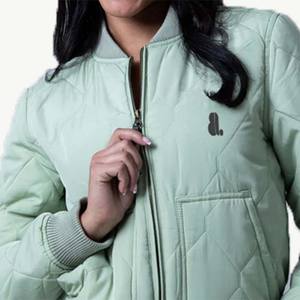 New Factory Direct Supplier Women Winter Bomber Jackets Knitted Breathable <b>Eco</b> Friendly Windproof High Quality Custom - Product Image 5