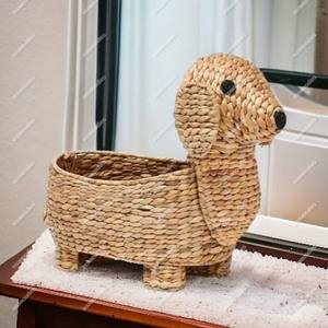 Gran oferta, almacenamiento artesanal de ratán, decoración del hogar, comida, lavandería, Cestas tejidas con forma de Animal para niños, decoración de habitación de guardería - Product Image 3