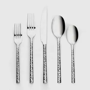 Ensemble de couverts en acier inoxydable de qualité supérieure avec finition miroir parfait pour les événements à manger et la vaisselle à usage domestique accessoires de cuisine - Product Image 1