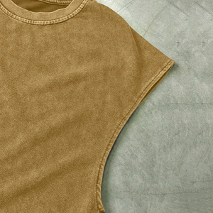 เสื้อยืดออกกำลังกายแขนกุดสำหรับผู้ชายเสื้อกล้ามเล่นยิมแขนกุดสำหรับออกกำลังกาย - Product Image 6