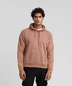 Sudadera con Capucha de Felpa 100% Algodón Personalizada para Hombre, Antiencogimiento, Transpirable, Tallas Grandes, OEM, Marca Privada, MOQ Bajo de 50 Piezas - Product Image 1