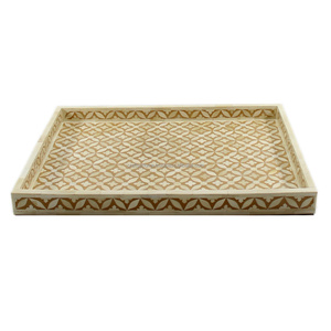 Luxury Bone Inlay Chocolate Serving Tray Custom Size Hot Selling Home Decorative Ramadan <b>Eid</b> <b>Gifts</b> Craftsy Home Product - Product Image 1