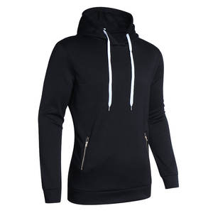 Sudaderas con capucha de algodón de rizo francés de 360G para hombre - Product Image 1