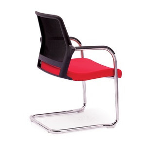 Chaise à genoux Joey BFGCQ008 moderne avec dossier en maille, ergonomique, pliable, avec structure métallique fixe pour salles de réunion, salons, écoles, hôtels - Product Image 3