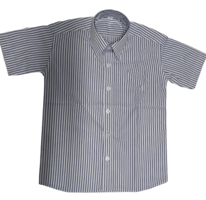 Camisetas de uniforme escolar con logotipo personalizado unisex con bolsillo modelo de lujo de alta calidad al por mayor - Product Image 6