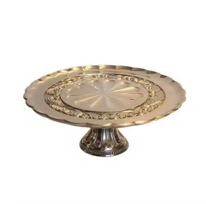 Support à gâteau artisanal de table, vaisselle pour les fêtes et les gâteaux de mariage, supports de décoration pour desserts - Product Image 1