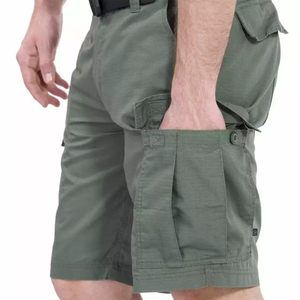 Wholesale Casual Breathable 100% Cotton Quick Dry <b>Lightweight</b> Cargo <b>Shorts</b> for <b>Men</b> Summer Plus Size - Product Image 1