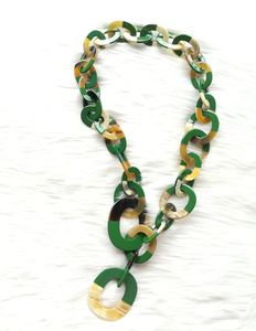 สร้อยคอเขาควายสร้อยคอฮอร์นและฮอร์นเหมาะสำหรับปรับแต่งขนาดได้ตามต้องการสร้อยคอเขาควายโดยงานฝีมือ HF - Product Image 6